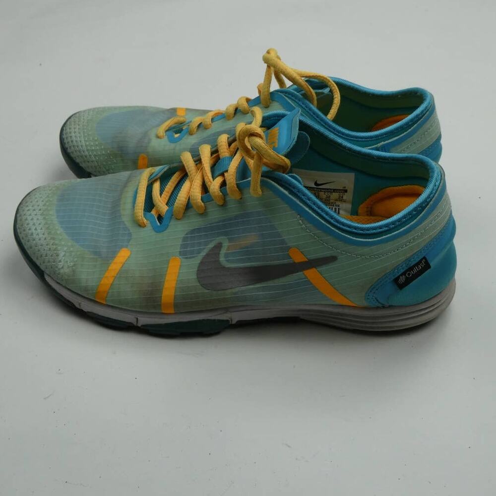 Nike Womens Lunarelement 615743-300 Blue Running Shoes Sneakers Size 7